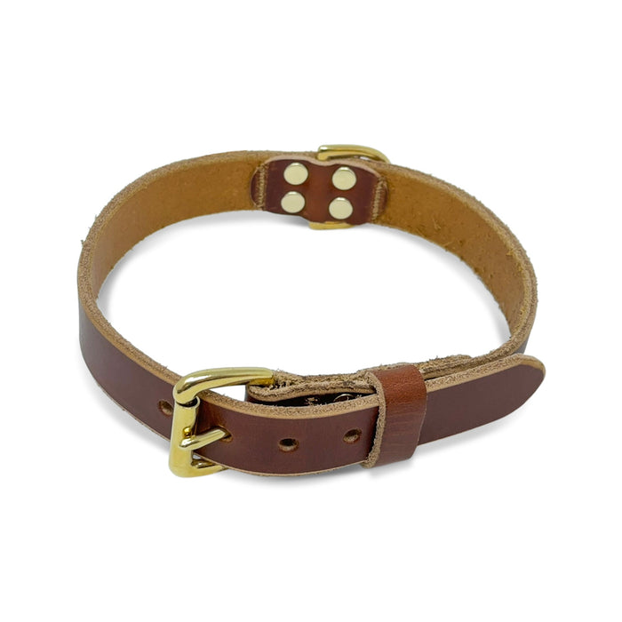 Leather Dog Collar - USA Assembled