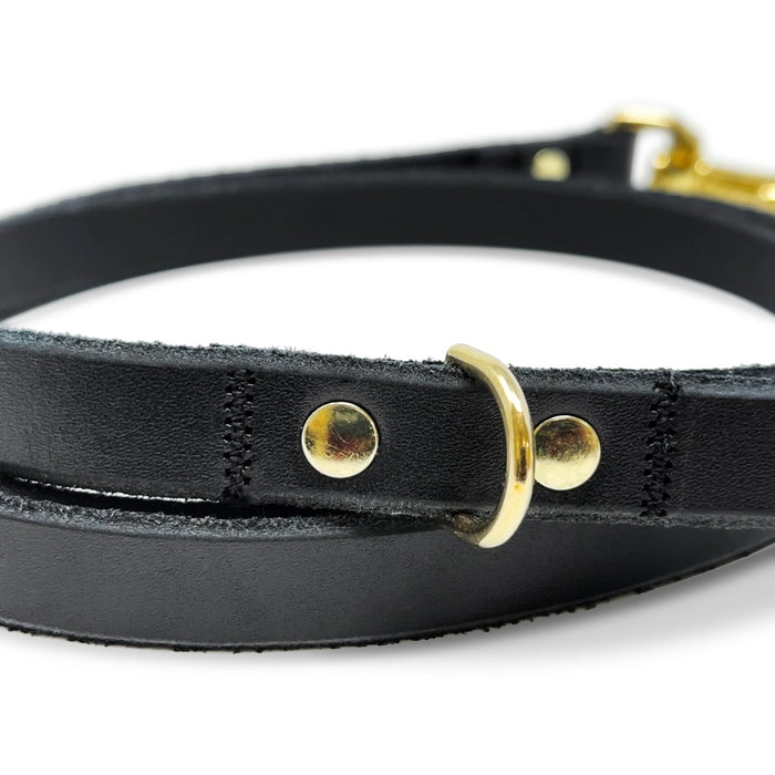 Leather Dog Leash - USA Made