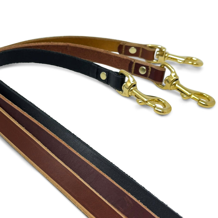 Leather Dog Leash - USA Assembled