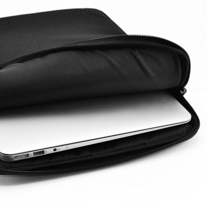 Padded Laptop Sleeve Slip Case with Removable Strap for Laptops and Macbooks (13"-15") - Made in USA